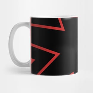 Black and White Abstract Pattern Mug